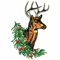 Gazelle Embroidery Design 11 Gazelle Embroidery Design 11